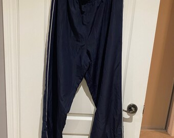 vintage Champion Navy Windbreaker Track Pants