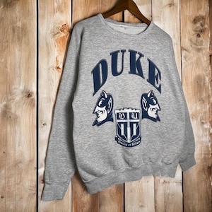 Vintage Duke University Blue Devils Crewneck Sweater