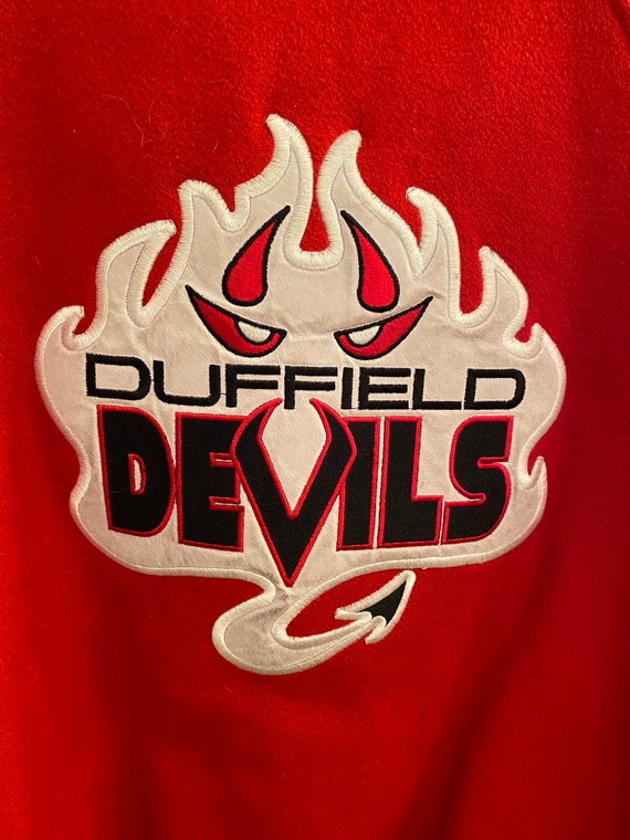 Vintage Duffield Devils Sports Club Varsity Hockey Ja… Gem