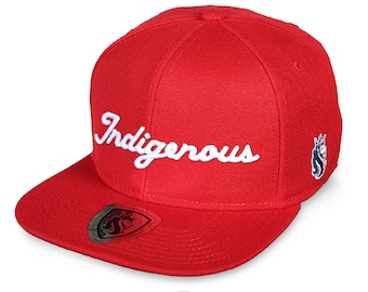 Indigenous Script Snap-Back Hat