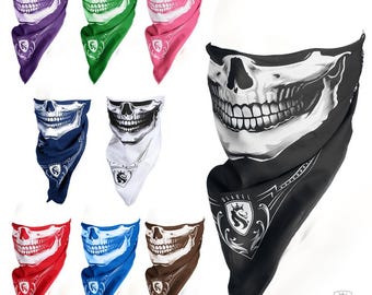 Bandit Skull Bandana - Etsy