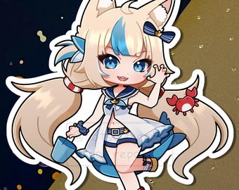 Sameko Saba Vinyl Sticker
