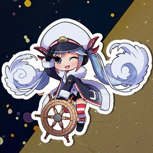 Vocaloid Snow Miku 2022 Vinyl Sticker