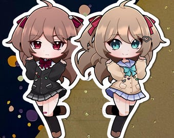 Neuro and Evil Vinyl Sticker