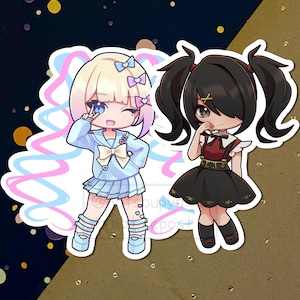 Needy Streamer Overload Charms and Stickers