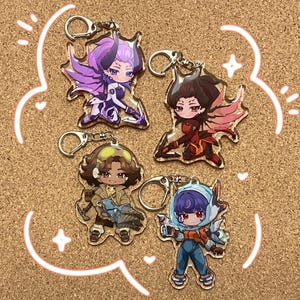 Overwatch Keychains | 3-inch Acrylic Charms
