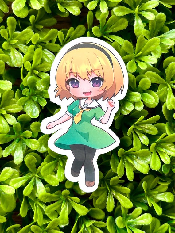 Satoko Hojo Vinyl Sticker - Etsy Satoko Hojo Vinyl Sticker - Etsy