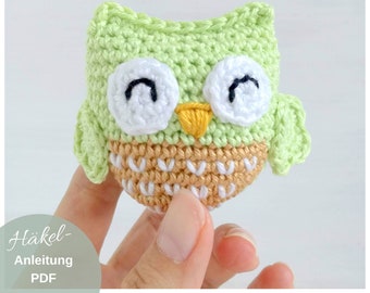 amigurumi owl | Owl ELSI | crochet pattern | Pattern PDF | German | English