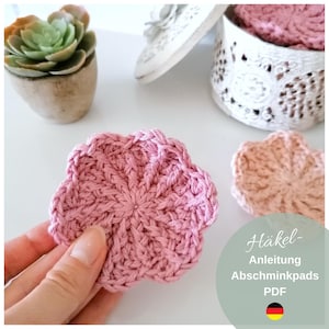 Crochet pattern makeup remover pad | PDF | German