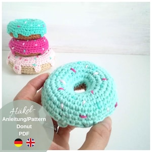 Crochet pattern donut | Crochet pattern donut | PDF | German | English