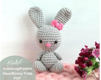 Crochet pattern bunny Frida | Crochet pattern bunny | PDF | German | English - Amigurumi