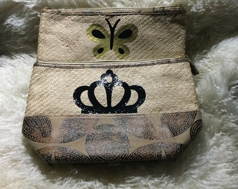 Planet Spa Cosmetic/Travel Bag w/ Vinyl Decal