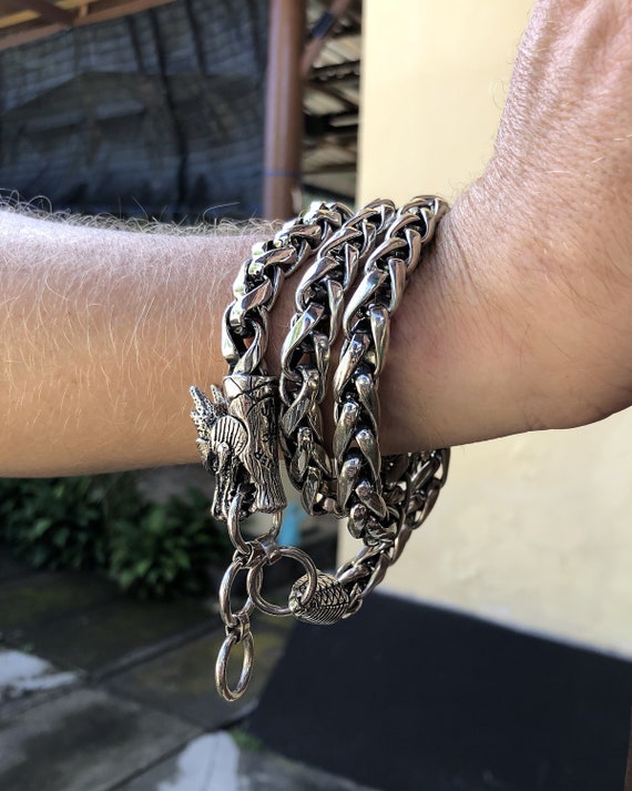 Sterling Silver Bali-Style Elephant Cuff Bracelet. 8