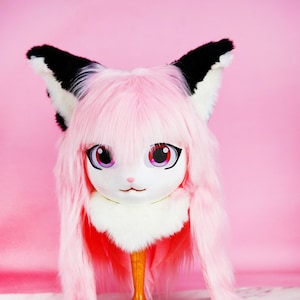 Fursuit head KIG Ver Fursuit Mask Head,Kig Furry Head , Personalizable Handmade Cosplay Carnival Costume Mask, ,Furry Cosplay Mask Head