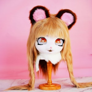 Fursuit head Cute cospaly furry,kig Fursuit Mask Head,Personalizable Handmade Cosplay Carnival Costume Mask,Cat Mask ,King Cat Mask