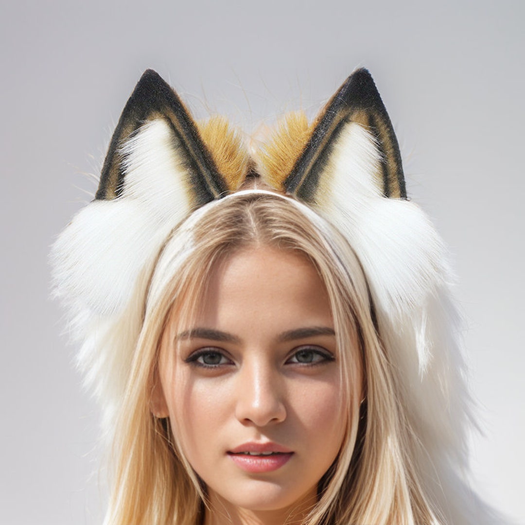 Dog Earcat Ear Black Cat Ear Brown Dog Earfox Ear Etsy