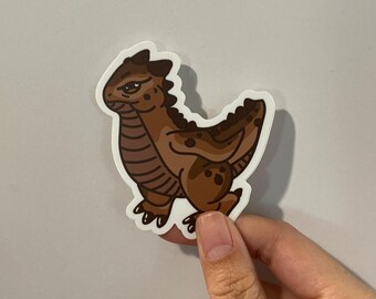 ESO Normal Pet Bantam Guar Inspired Dino Chicken Vinyl Sticker