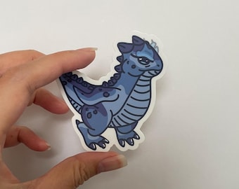 ESO Coldharbour Pet Bantam Guar Inspired Dino Chicken Vinyl Sticker