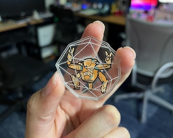 PHM Rocky Habitat Acryl Pin