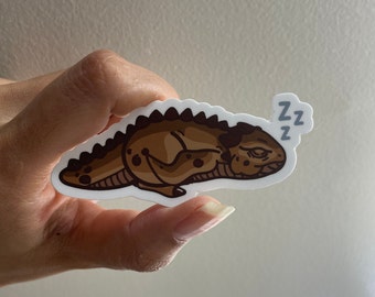 ESO Sleeping Bantam Guar Pet Mount Vinyl Sticker