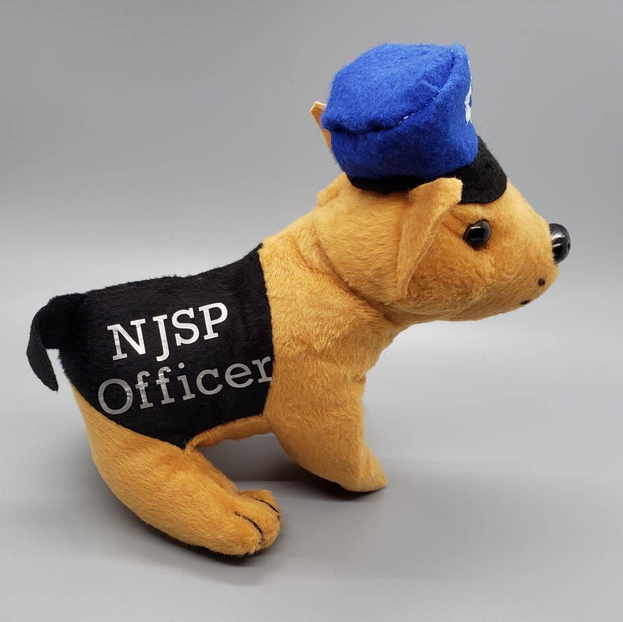 Personalized Plush Police Dog Etsy