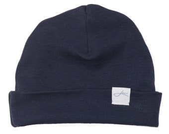 Baby Beanie organic cotton - Warm & comfortable - Perfect fit | Lou-i baby hat