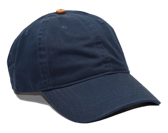 Dad Cap Bio-Baumwolle mit Holzknopf - Unisex Cap plain - Sehr leichte & bequeme 6 Panel Cap - Snapback Cap