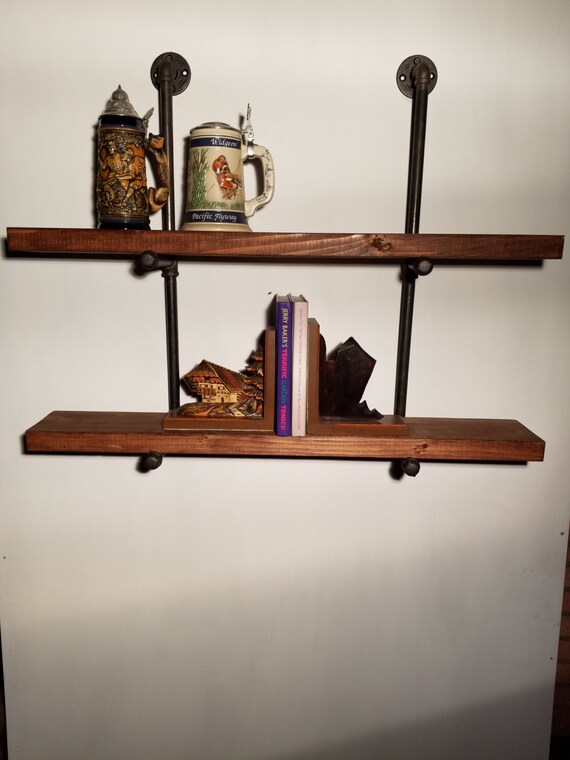 Floating Shelf Double 8 Inch Deep Image 0