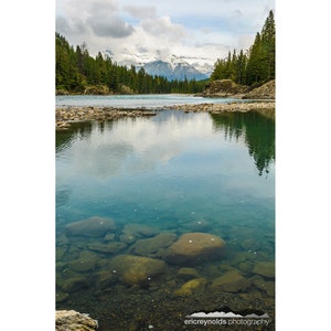 Bow River | Banff National Park | Alberta Canada | Canadian Rockies | Landscape Photography Prints | Mountains | Banff | Rocky Mountain