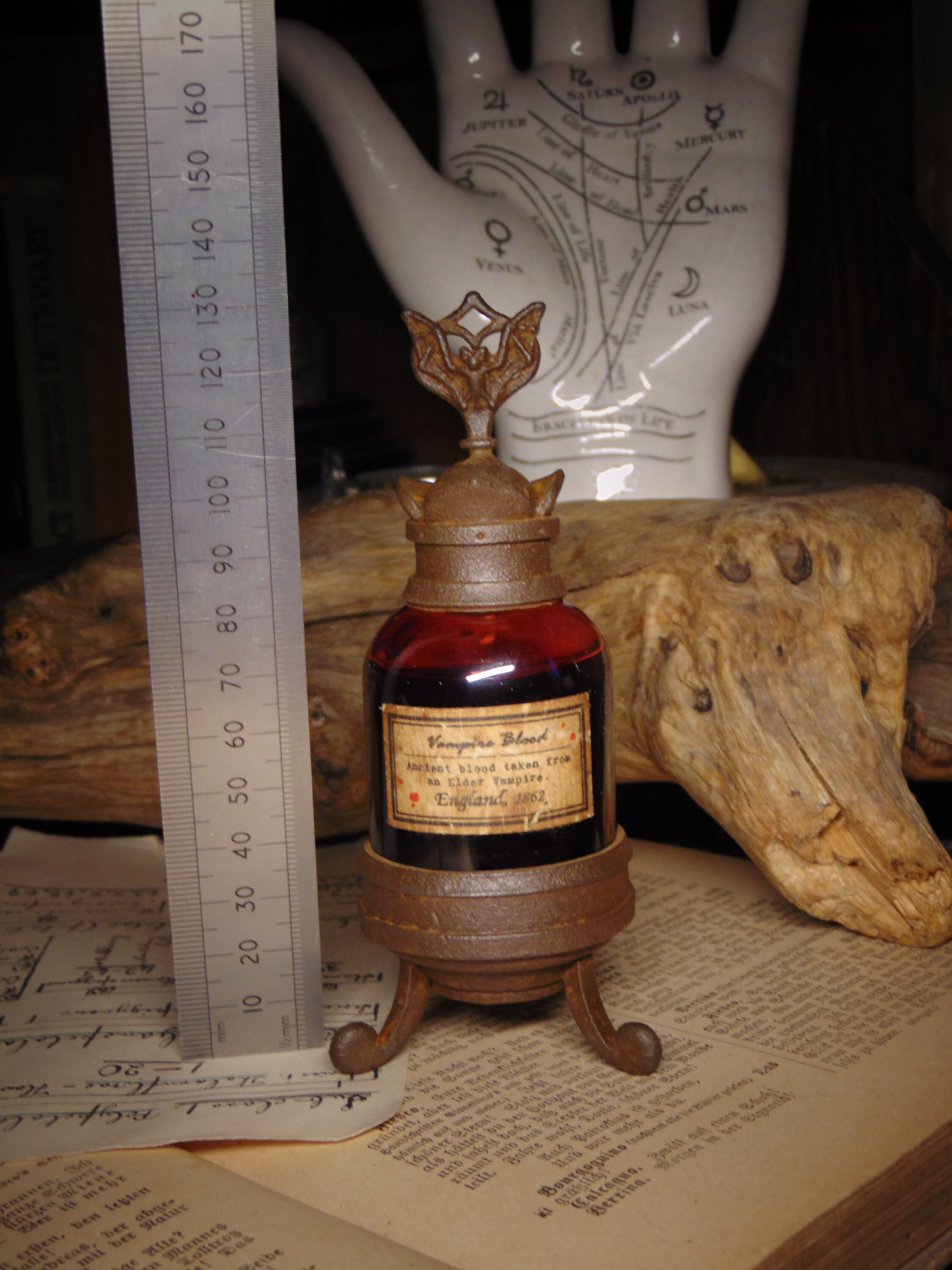 Vampire Blood Specimen Jar Props HANDMADE Etsy