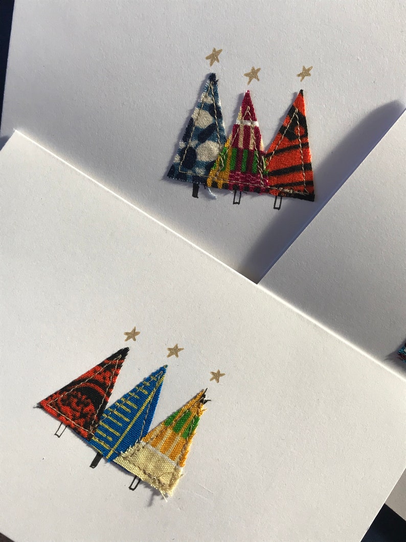 Homemade Christmas Cards Unique Designs African Print Etsy
