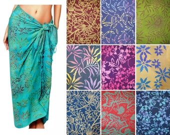 Batik A Grade Rayon Sarong Cover All Swimwear Beachwear Wrap Shawl