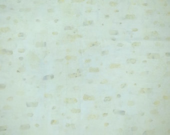 Hand Dyed Batik 100% Cotton Quilting Fabric Barely Green