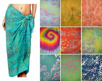 Batik A Grade Rayon Sarong Cover All Swimwear Beachwear Wrap Shawl  All NEW STOCK!