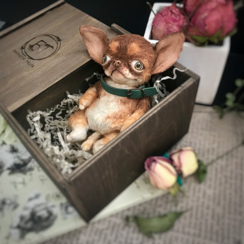 Chihuahua Handmade Dog Puppy Pet Doll Toy Animal OOAK Etsy