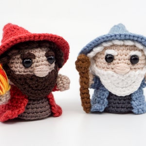 Mini Mage & Wizard Crochet Pattern Amigurumi PDF Pattern image 9