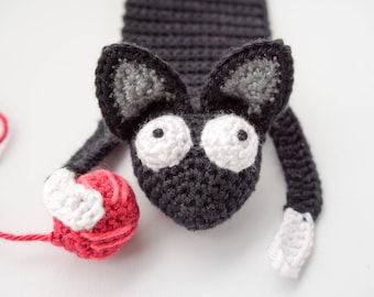 Katzen Lesezeichen Häkelanleitung | Amigurumi PDF Anleitung