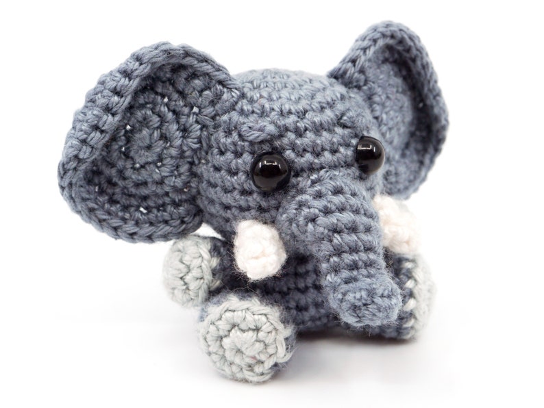 Mini Elefant Häkelanleitung Amigurumi PDF Anleitung Bild 3