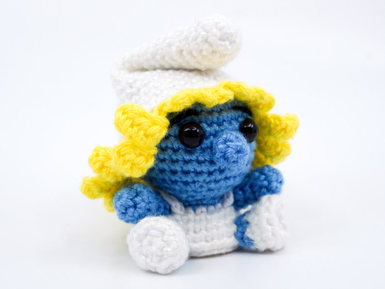 Mini Smurfette Crochet Pattern Amigurumi PDF Pattern Etsy Canada