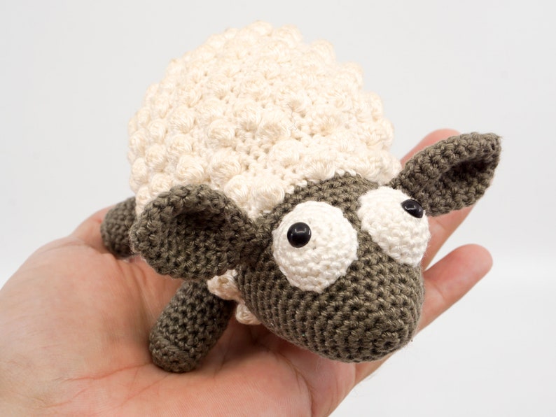 Kugelschaf Häkelanleitung Amigurumi PDF Anleitung Bild 7