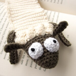 Sheep Bookmark Crochet Pattern Amigurumi PDF Pattern image 5