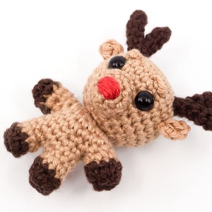 Mini Noso Reindeer Crochet Pattern Amigurumi PDF Pattern image 5