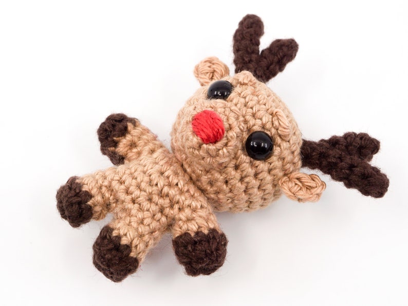 Mini Noso Reindeer Crochet Pattern Amigurumi PDF Pattern image 5