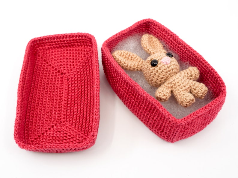 Reusable Gift Box Crochet Pattern Amigurumi PDF Pattern image 4