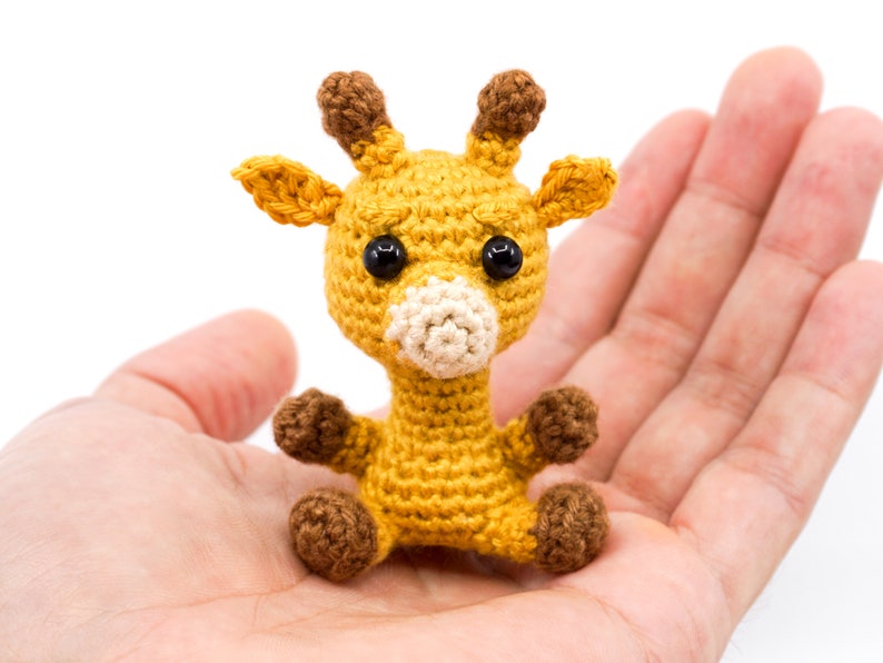 Mini Giraffen Häkelanleitung Amigurumi PDF Anleitung Bild 3