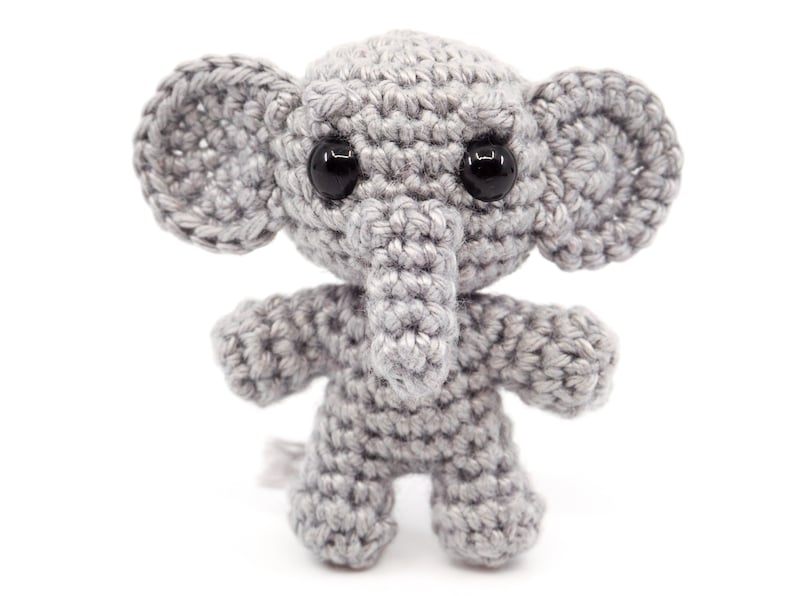 Mini Noso Elephant Crochet Pattern Amigurumi PDF Pattern image 1