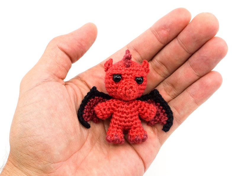 Mini Noso Dragons Crochet Pattern Amigurumi PDF Pattern image 7