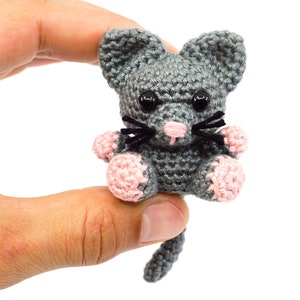 Mini Cat Crochet Pattern Amigurumi PDF Pattern image 6