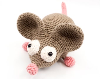 The Chubby Mouse Crochet Pattern | Amigurumi PDF Anleitung