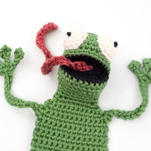 Frog Bookmark Crochet Pattern Amigurumi PDF Pattern image 8